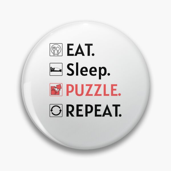 Item preview, Eat Sleep Puzzle Repeat designed and sold by dr-tars.