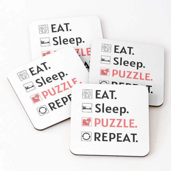 Item preview, Eat Sleep Puzzle Repeat designed and sold by dr-tars.