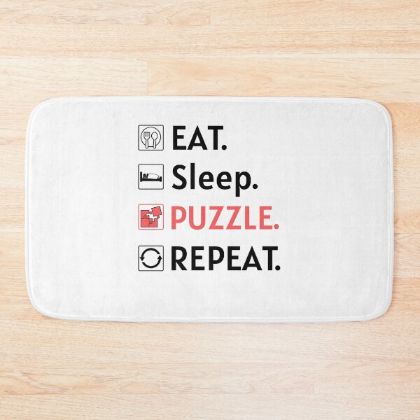 Item preview, Eat Sleep Puzzle Repeat designed and sold by dr-tars.
