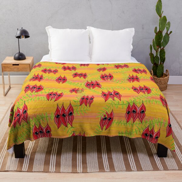Item preview, Sturts Desert Pea designed and sold by RangesCountry.
