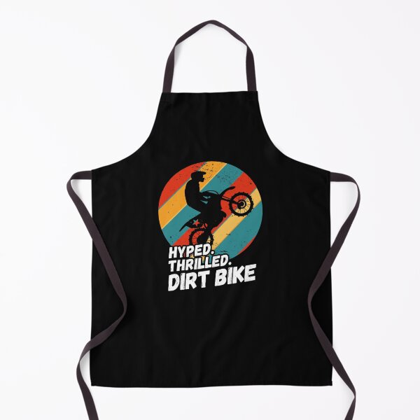 Item preview, Hyped, Thrilled, Dirt Bike - Motorcycle Silhouette designed and sold by rattob.