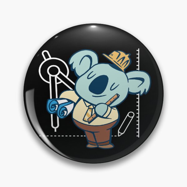 Item preview, Koala Engineer - Koala designed and sold by YueHeng Creates ⭐⭐⭐⭐⭐.