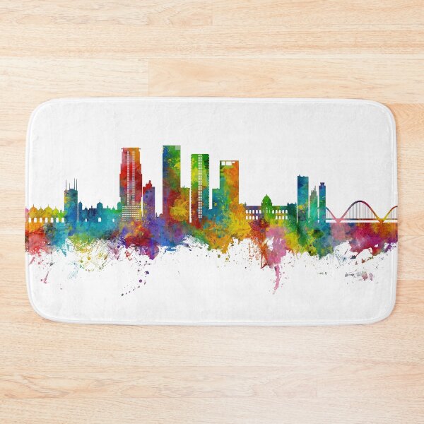 Item preview, Dhaka Bangladesh Skyline designed and sold by ArtPrints.