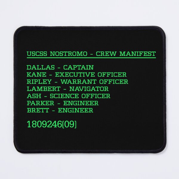 Item preview, The Doomed Crew Manifest designed and sold by Meta Cortex.