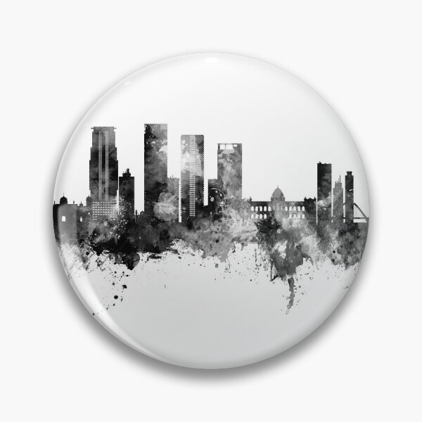 Item preview, Dhaka Bangladesh Skyline designed and sold by ArtPrints.