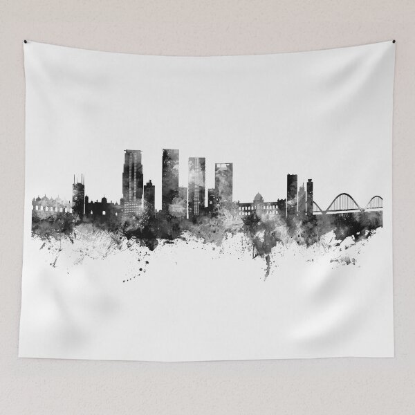 Item preview, Dhaka Bangladesh Skyline designed and sold by ArtPrints.