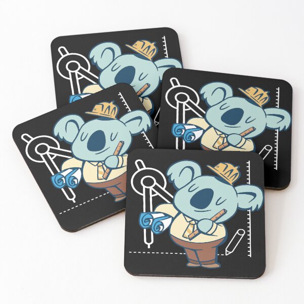 Item preview, Koala Engineer - Koala designed and sold by YueHeng Creates ⭐⭐⭐⭐⭐.