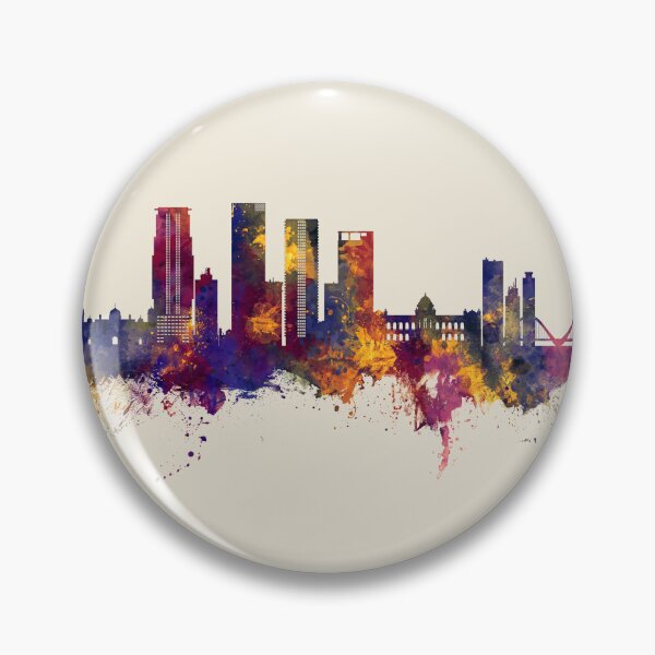 Item preview, Dhaka Bangladesh Skyline designed and sold by ArtPrints.