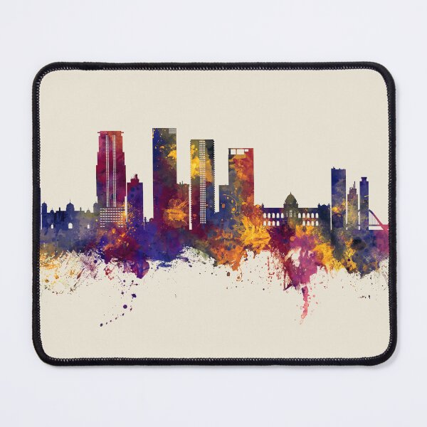 Item preview, Dhaka Bangladesh Skyline designed and sold by ArtPrints.