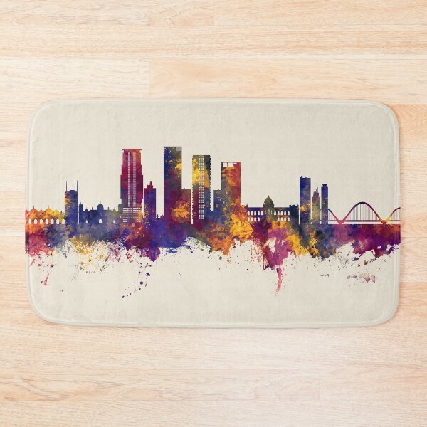 Item preview, Dhaka Bangladesh Skyline designed and sold by ArtPrints.