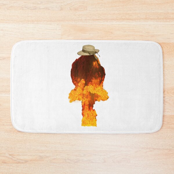 Item preview, Nuclear Explosion with Straw Hat designed and sold by dino8.