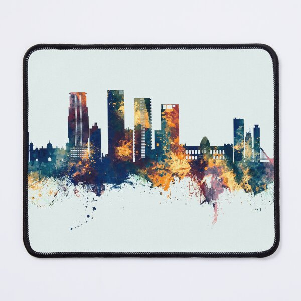 Item preview, Dhaka Bangladesh Skyline designed and sold by ArtPrints.