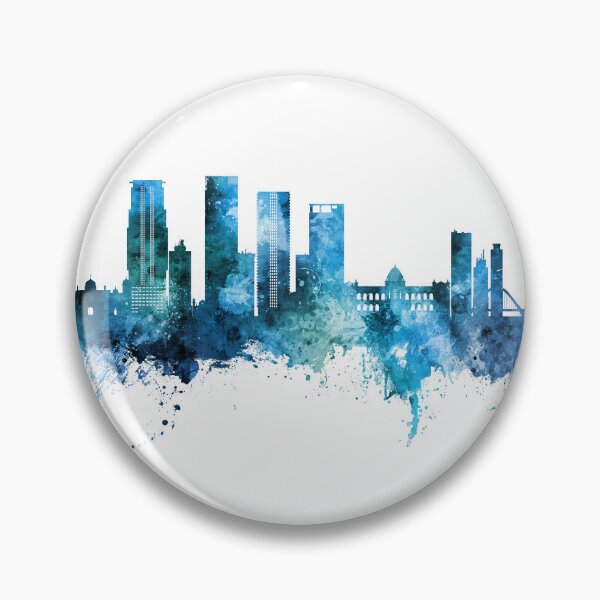 Item preview, Dhaka Bangladesh Skyline designed and sold by ArtPrints.