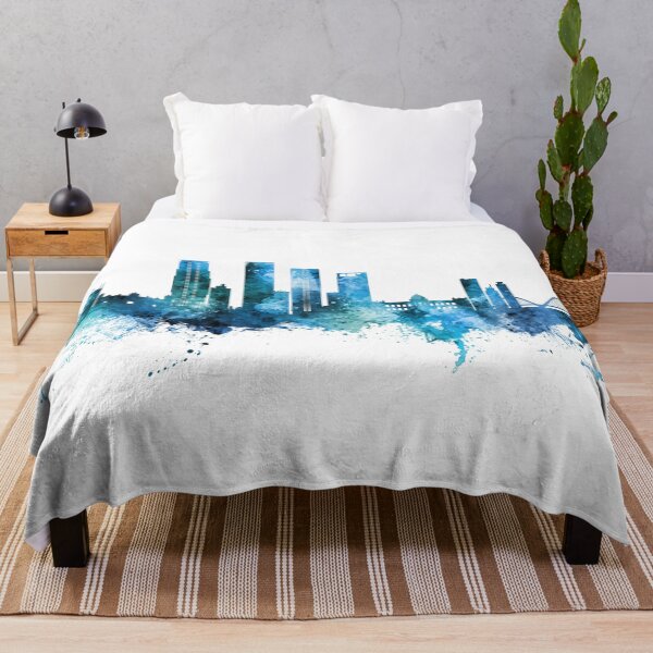 Item preview, Dhaka Bangladesh Skyline designed and sold by ArtPrints.