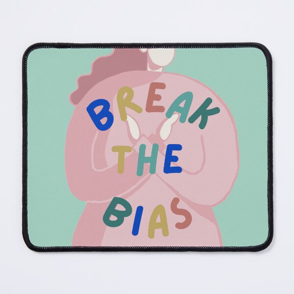 Item preview, Break the Bias (Green background designed and sold by pencilpepper.