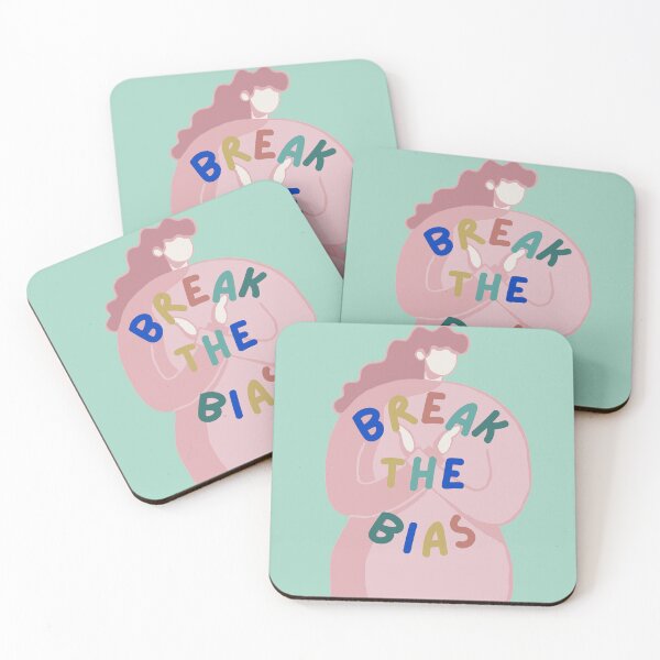 Item preview, Break the Bias (Green background designed and sold by pencilpepper.