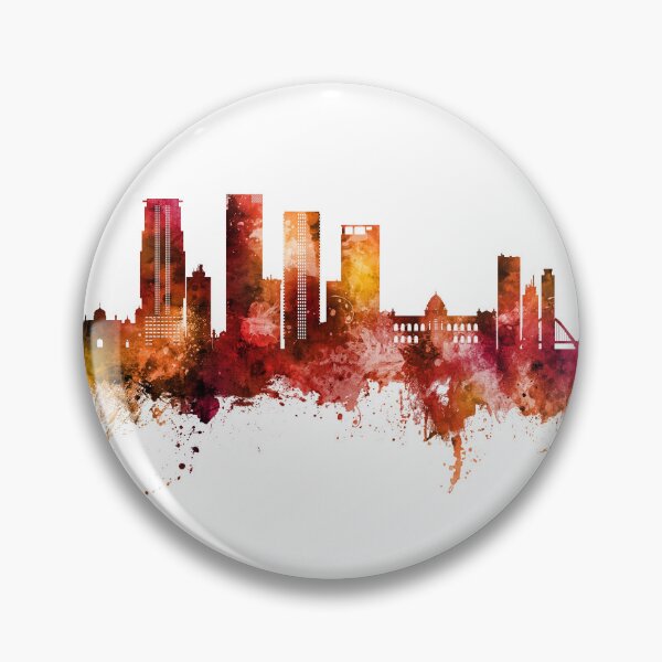 Item preview, Dhaka Bangladesh Skyline designed and sold by ArtPrints.