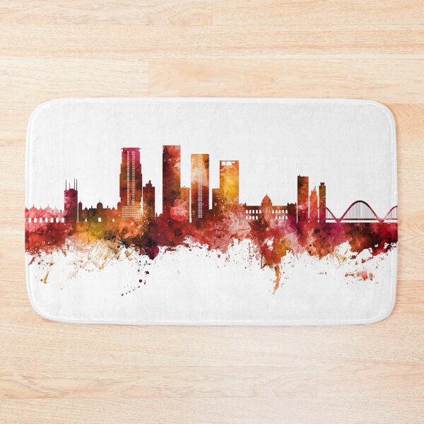 Item preview, Dhaka Bangladesh Skyline designed and sold by ArtPrints.