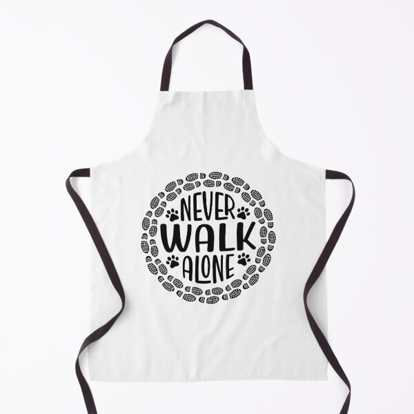 Item preview, Never Walk Alone Pet Dog Hiking Quote designed and sold by ambaart.