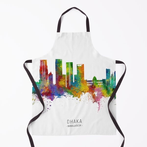 Item preview, Dhaka Bangladesh Skyline designed and sold by ArtPrints.