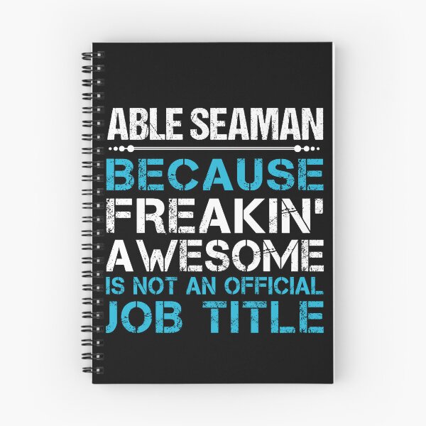 Item preview, Able Seaman T Shirt - Freaking Awesome Job Gift Item Tee designed and sold by oetate4774.