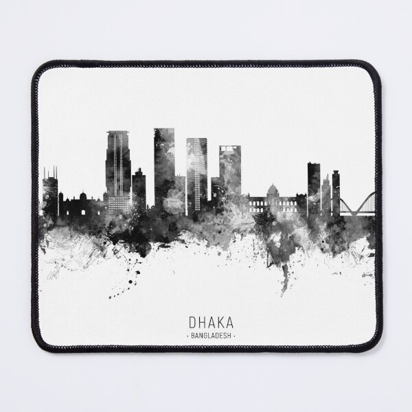 Item preview, Dhaka Bangladesh Skyline designed and sold by ArtPrints.