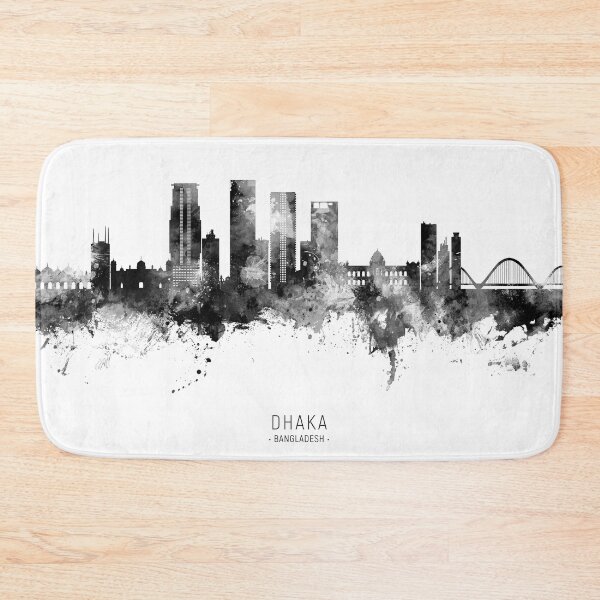 Item preview, Dhaka Bangladesh Skyline designed and sold by ArtPrints.