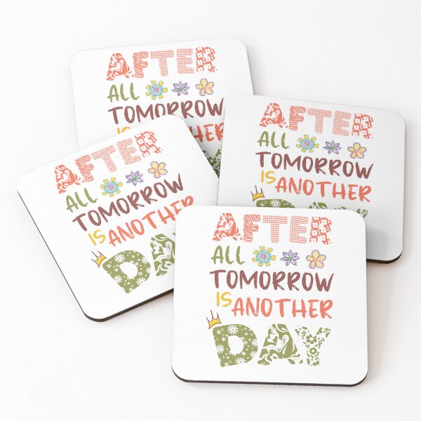 Item preview, ⭐⭐⭐⭐⭐4.8 - after all tomorrow is another day, motivational and inspirational quote for women and girls designed and sold by kind4you.