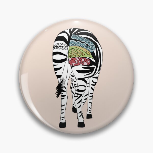 Artikelvorschau, Buntes Zebra entworfen und verkauft von Blumchen.