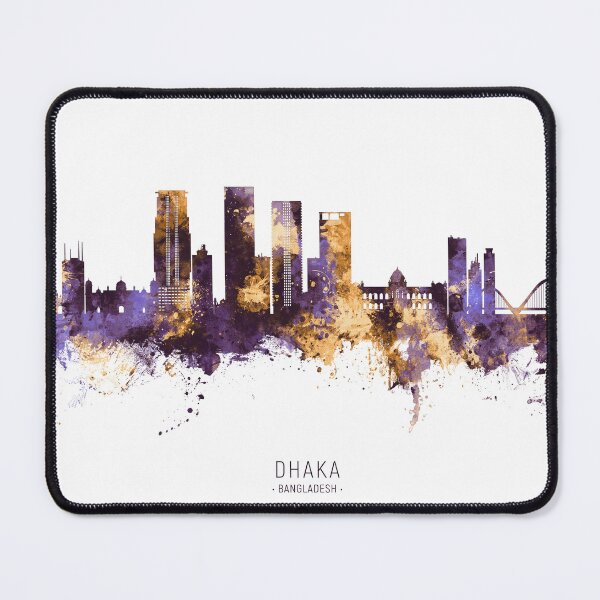 Item preview, Dhaka Bangladesh Skyline designed and sold by ArtPrints.