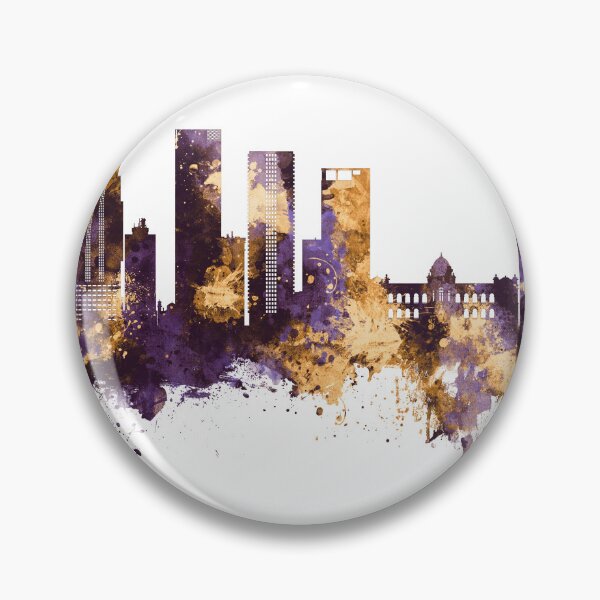Item preview, Dhaka Bangladesh Skyline designed and sold by ArtPrints.