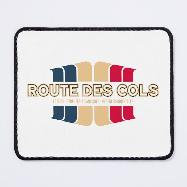 Item preview, Route des Cols Pyrénées France Retro Tee Design 2022 designed and sold by ROADTROOPER.