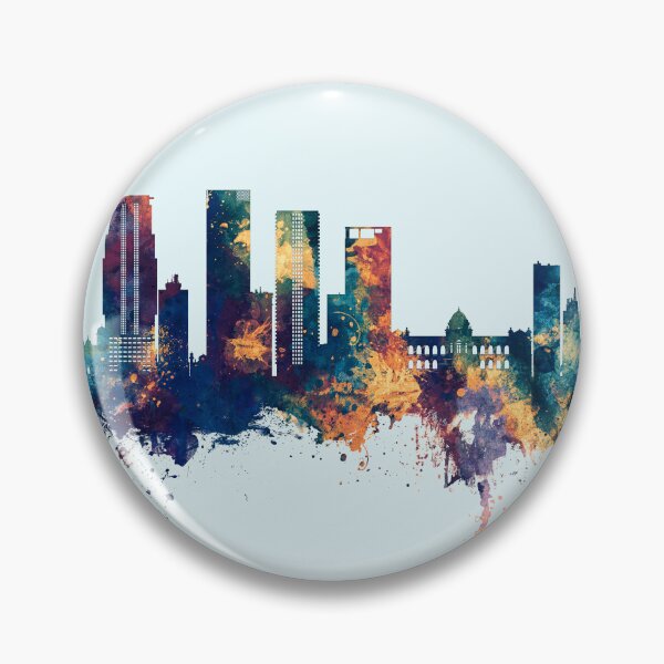 Item preview, Dhaka Bangladesh Skyline designed and sold by ArtPrints.