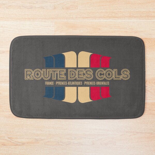 Item preview, Route des Cols Pyrénées France Retro Tee Design 2022 designed and sold by ROADTROOPER.