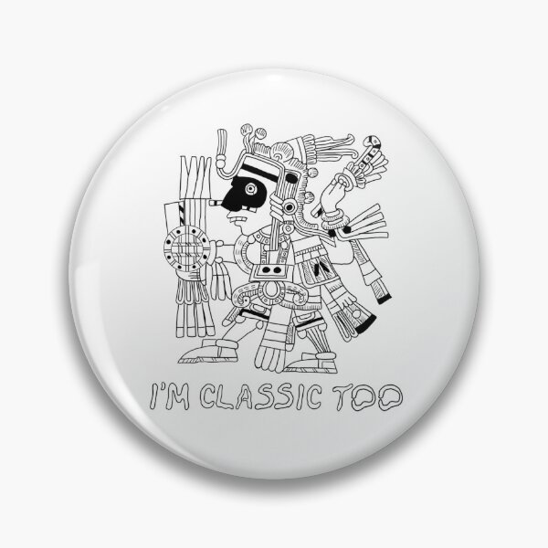 Item preview, B&W Mesoamerican Tapestry Outline designed and sold by ldncoc.