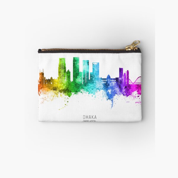 Item preview, Dhaka Bangladesh Skyline designed and sold by ArtPrints.