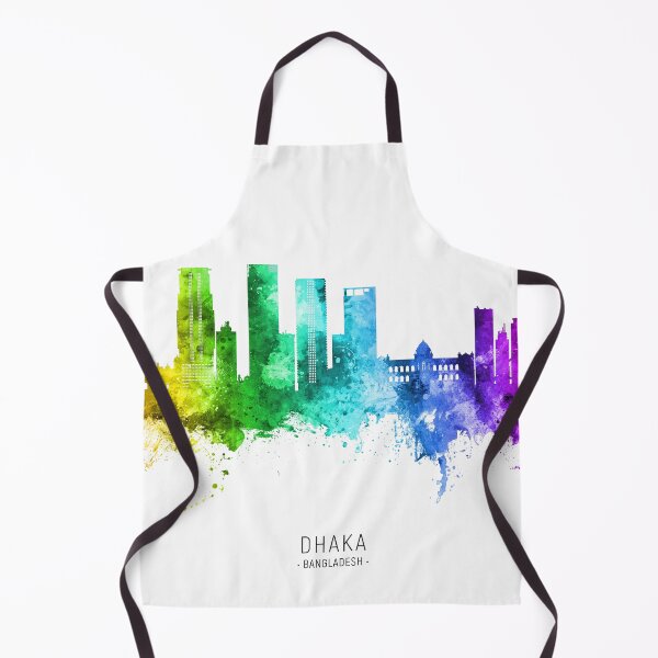 Item preview, Dhaka Bangladesh Skyline designed and sold by ArtPrints.