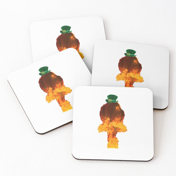 Item preview, Nuclear Explosion with Irish Hat designed and sold by dino8.