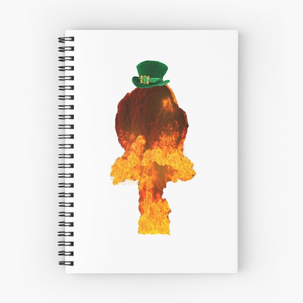 Item preview, Nuclear Explosion with Irish Hat designed and sold by dino8.