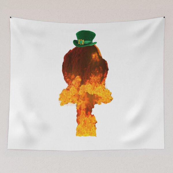 Item preview, Nuclear Explosion with Irish Hat designed and sold by dino8.