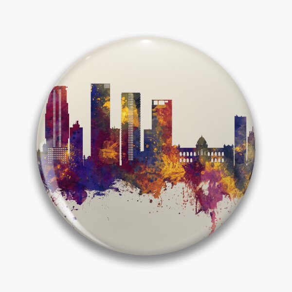 Item preview, Dhaka Bangladesh Skyline designed and sold by ArtPrints.