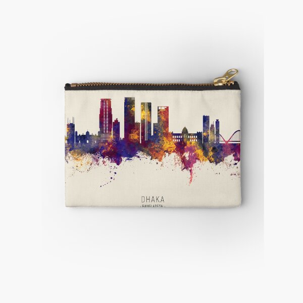 Item preview, Dhaka Bangladesh Skyline designed and sold by ArtPrints.
