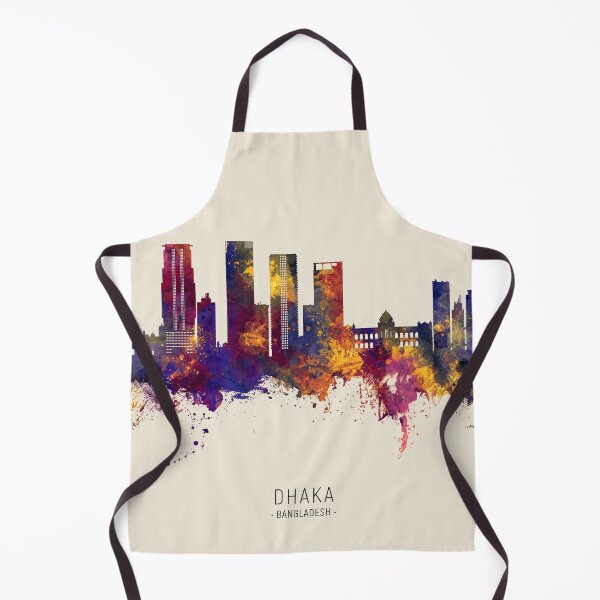 Item preview, Dhaka Bangladesh Skyline designed and sold by ArtPrints.
