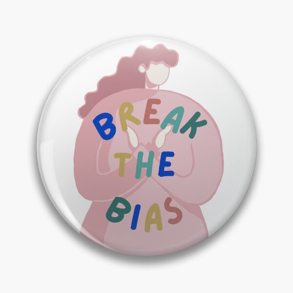 Item preview, Break the Bias (no background) designed and sold by pencilpepper.