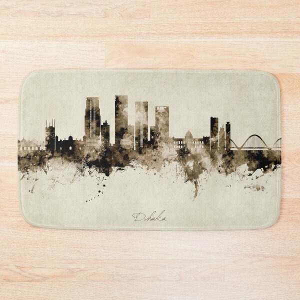 Item preview, Dhaka Bangladesh Skyline designed and sold by ArtPrints.