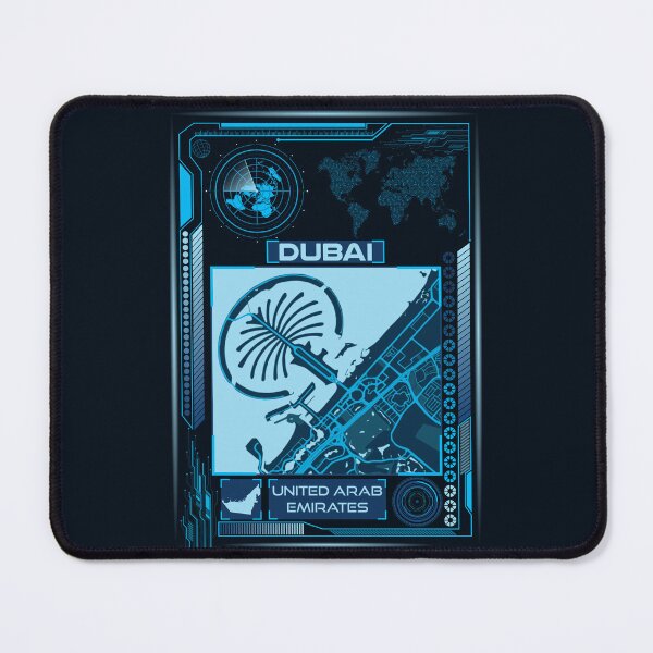 Item preview, DUBAI MAP UAE designed and sold by hatimelhag.
