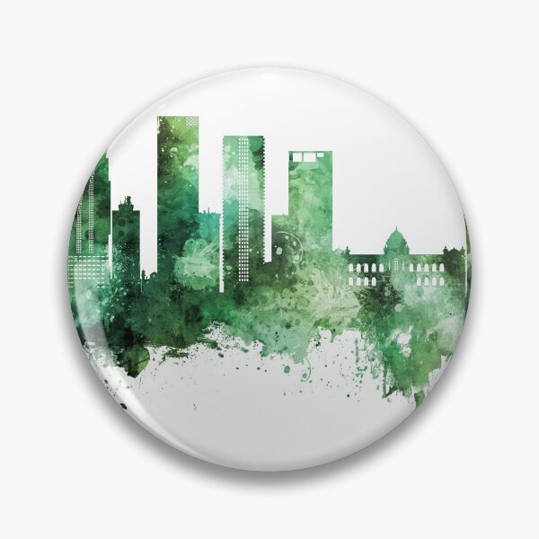 Item preview, Dhaka Bangladesh Skyline designed and sold by ArtPrints.