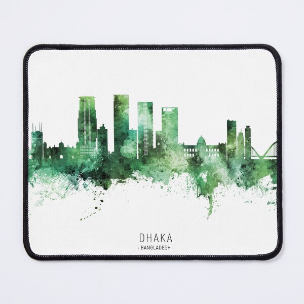 Item preview, Dhaka Bangladesh Skyline designed and sold by ArtPrints.