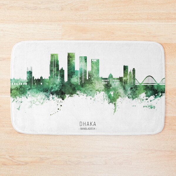 Item preview, Dhaka Bangladesh Skyline designed and sold by ArtPrints.