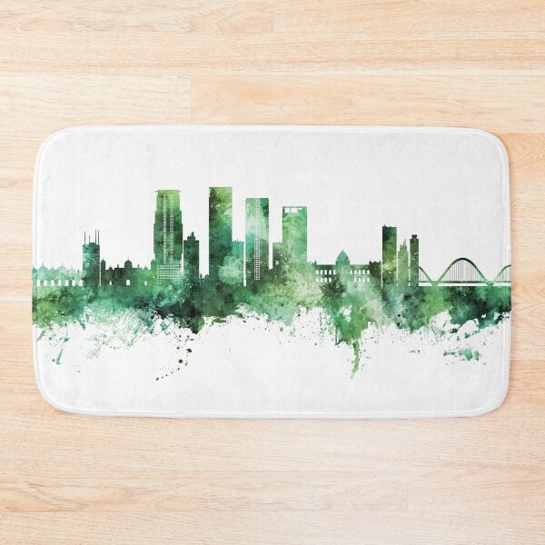 Item preview, Dhaka Bangladesh Skyline designed and sold by ArtPrints.
